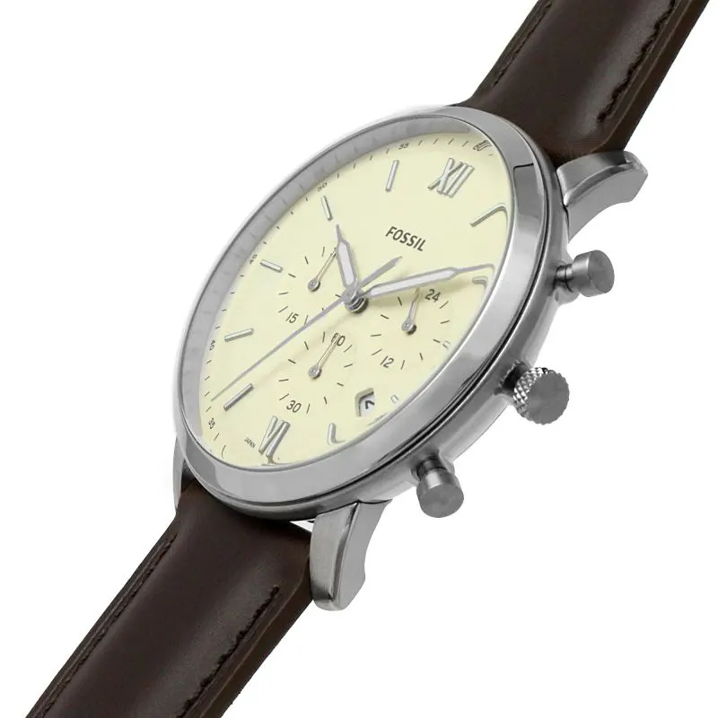 Fossil Neutra Chronograph Cream Dial Men’s Watch | FS5380